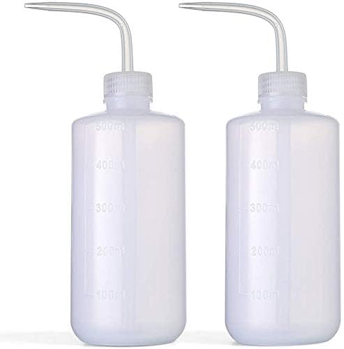 Amazon.com: Hatonseyan 2pcs 500ml/17oz Safety Wash Bottle - Green